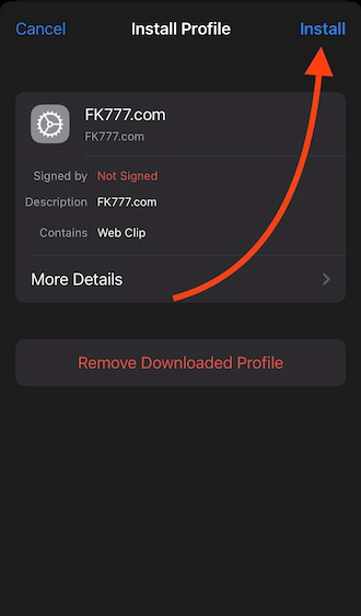 💥Step 4: Tap “Install”.