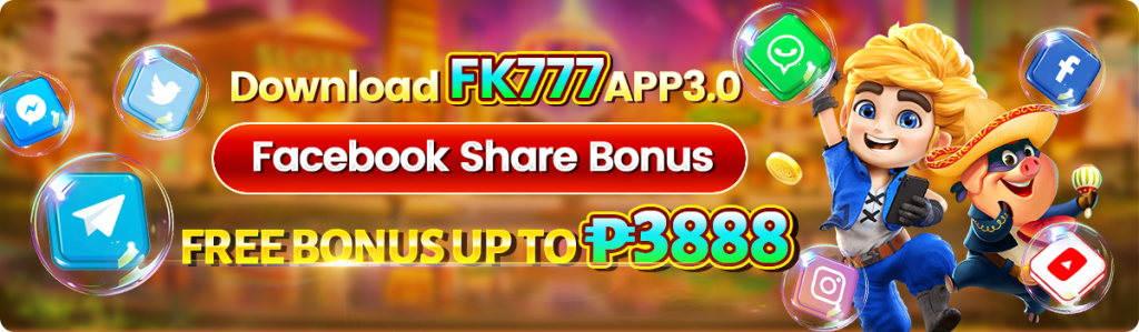 Download FK777 App 3.0, Free Bonus Up to 3888P